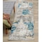 World Rug Gallery Sky Collection Modern Abstract Runner Rug 2'x7' Cream 233CREAM2X7 - alternate 6